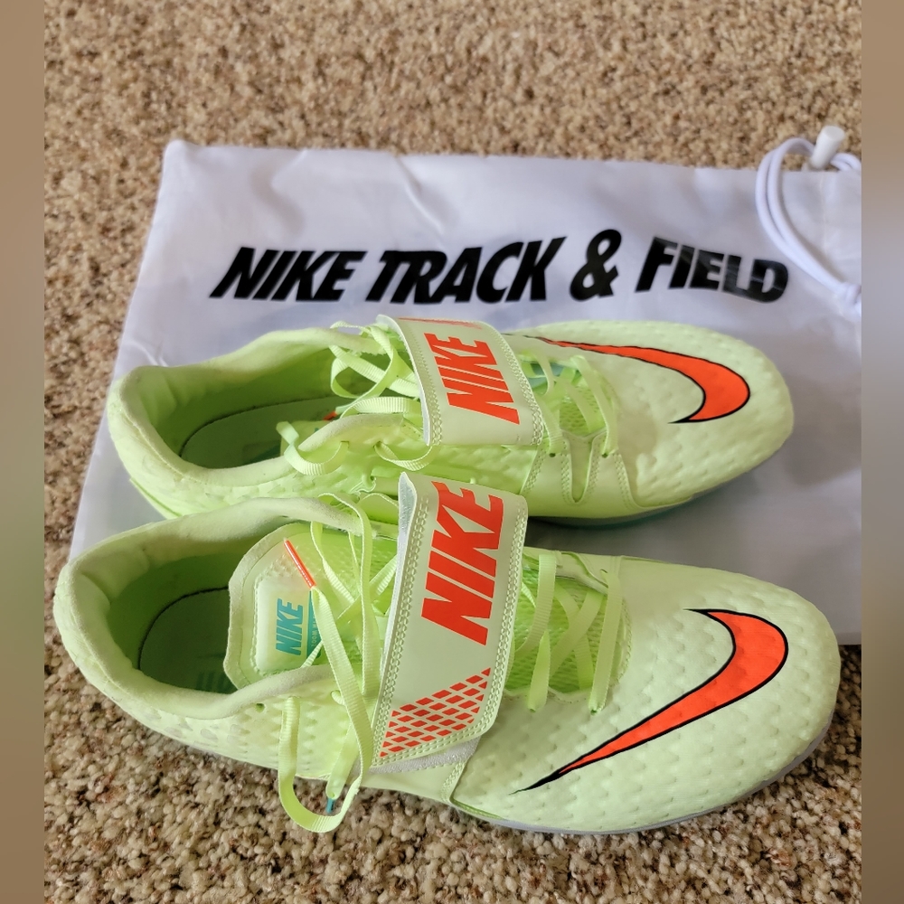 Nike High Jump Elite "Barely Voly Hyper Orange" Men's size 11.5